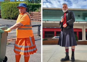 Dit is de nieuwe trend van 2024: Mannen die rokken dragen