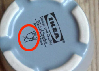 Bijna niemand weet wat dit symbool op hun servies betekent – jij wel?