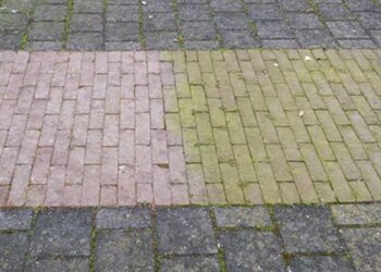 Probeer dit huismiddeltje eens en je hebt nooit meer groene aanslag op je tegels!