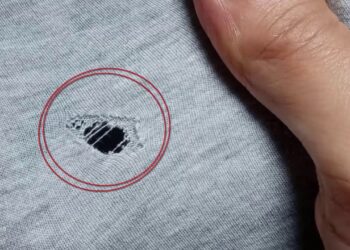 Tip van oma: repareer binnen 10 seconde de gaten in je kleding met dit handige trucje