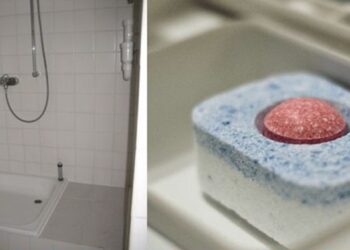 Waarom steeds meer mensen een vaatwasblokje in de douche gebruiken