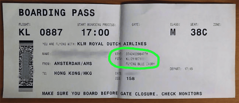 Dit is de reden waarom je NOOIT je vliegtickets moet weggooien!