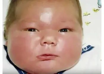 Zien: Deze man stond bekend als de grootste baby ter wereld. Kijk hoe hij er nu uitziet