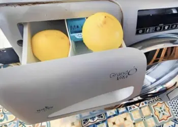 Stop 2 citroenen in de wasmachine en kijk wat het met je was doet (geweldig!)