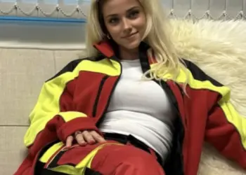 Brandweervrouw Emma Rosenthaler gaat als een lopend vuurtje over het internet