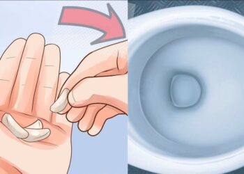 Stop een teentje knoflook in het toilet voor deze briljante reden!