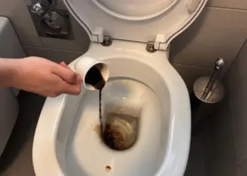 Giet een kop koffie door het toilet en maak je klaar om getuige te zijn van iets wat je nog niet eerder gezien hebt