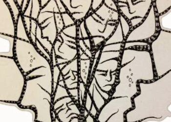 Slechts 3% van de mensen  kan 13 verborgen gezichten in deze foto vinden