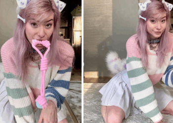 Vrouw identificeert zich als een hond: “Ik slaap in een bench en krijg snoepjes tijdens training”