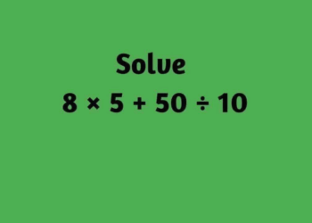 Kun jij deze simpele rekensom oplossen? Verrassend veel mensen maken hier een fout!