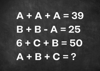 Slechts 3% weet het juiste antwoord: Wat is de uitkomst van dit raadsel?