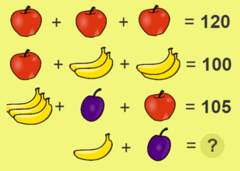 Het internet breekt over het fruitraadsel! 97% heeft het antwoord fout