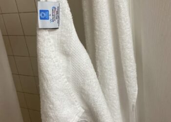 Zo vaak hoor je jouw handdoek te verwisselen