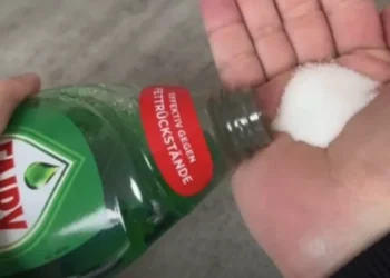 Dit gebeurt er wanneer je afwasmiddel met een beetje zout mengt (werkt echt)