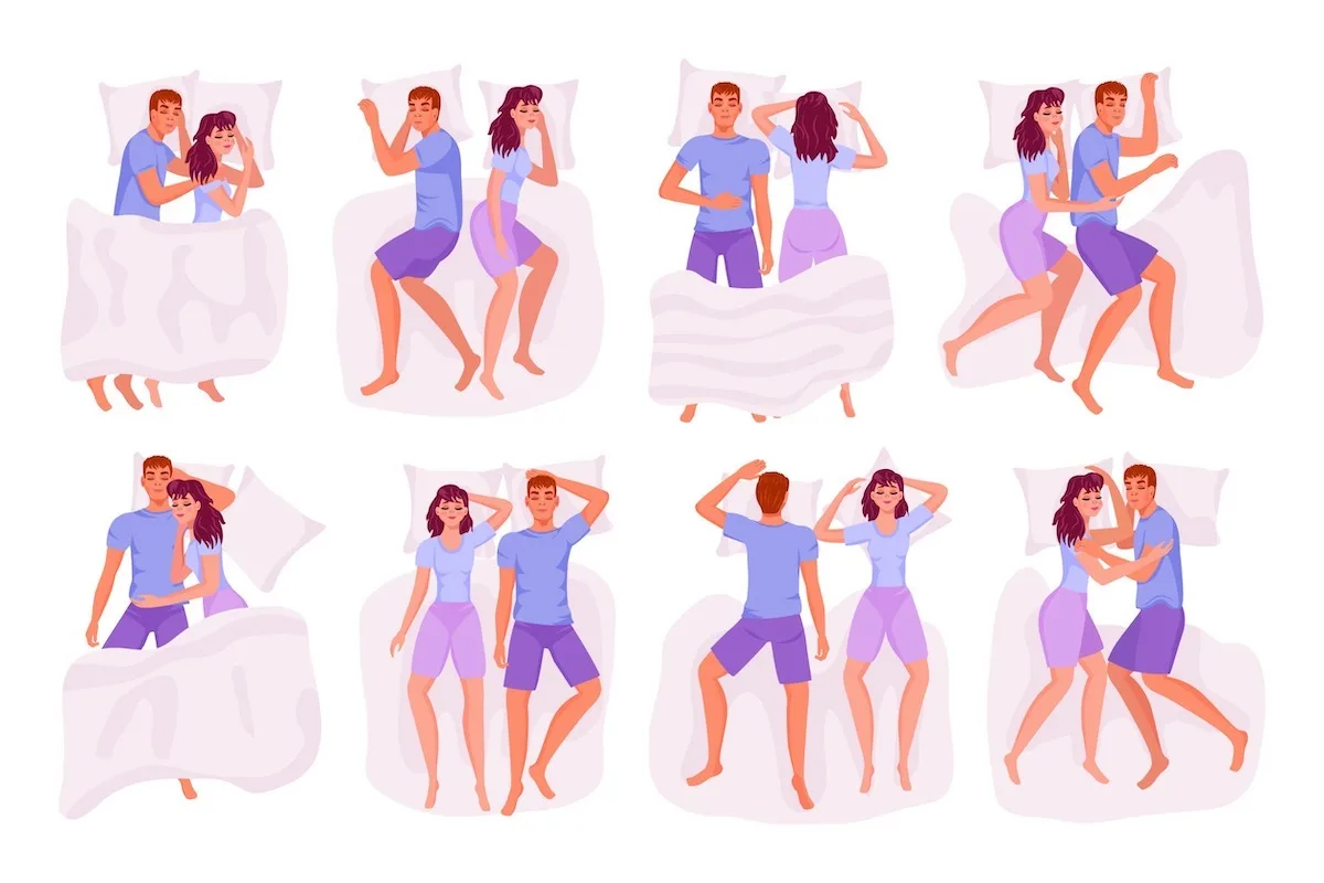 Wat is de slaaphouding van jou en je partner? Dít zegt het over je relatie! (het is echt zo)