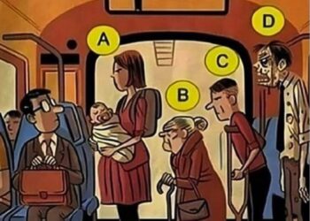 Voor wie zou jij je plek opofferen in de bus? Het nummer dat jij kiest zegt veel over je persoonlijkheid!